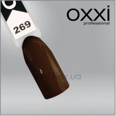 ГЕЛЬ-ЛАК OXXI 269 МОЛОЧНИЙ ШОКОЛАД, ЕМАЛЬ, 10МЛ