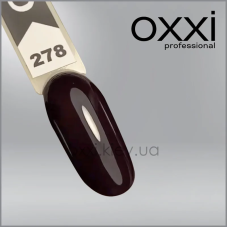 ГЕЛЬ-ЛАК OXXI 278 БАКЛАЖАН, ЕМАЛЬ, 10МЛ