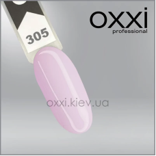 ГЕЛЬ-ЛАК OXXI 305, ЙОГУРТОВО-РОЗОВЫЙ, 10МЛ