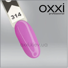 ГЕЛЬ-ЛАК OXXI 314, СИРЕНЕВО-РОЗОВЫЙ, 10МЛ