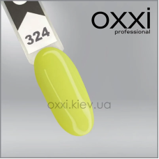 ГЕЛЬ-ЛАК OXXI 324, ЛИМОННЫЙ, 10МЛ