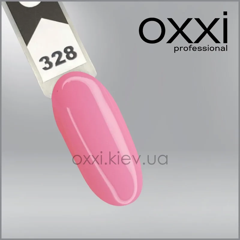 ГЕЛЬ-ЛАК OXXI 328, РОЗОВЫЙ ЛЕПЕСТОК, 10МЛ