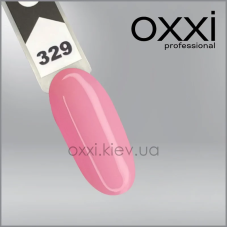 ГЕЛЬ-ЛАК OXXI 329, РОЗОВИЙ ФЛАМІНГО, 10МЛ