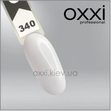 ГЕЛЬ-ЛАК OXXI 340, ХОЛОДНЫЙ БЕЛЫЙ, 10МЛ