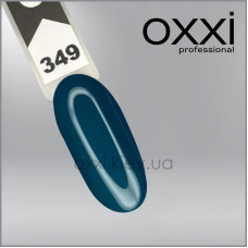 ГЕЛЬ-ЛАК OXXI 349, СІНЕ-ЗЕЛЕНИЙ, ЕМАЛЬ, 10МЛ