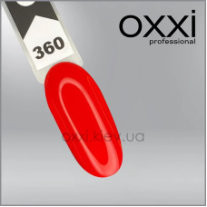 ГЕЛЬ-ЛАК OXXI 360, КОРАЛІЛИЙ, НЕНОВИЙ, 10МЛ