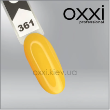 ГЕЛЬ-ЛАК OXXI 361, ТЕПЛО-ЖІЛТИЙ, ЕМАЛЬ, 10МЛ